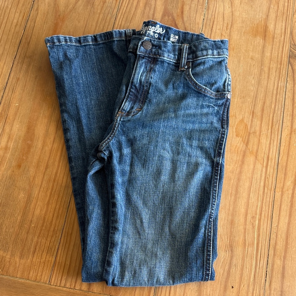 Wrangler Retro Boy’s Slim Boot Cut Jeans